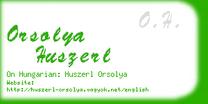 orsolya huszerl business card